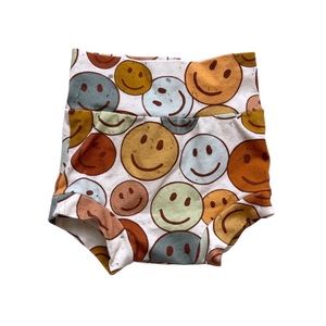 Smiley Face Baby Bloomers